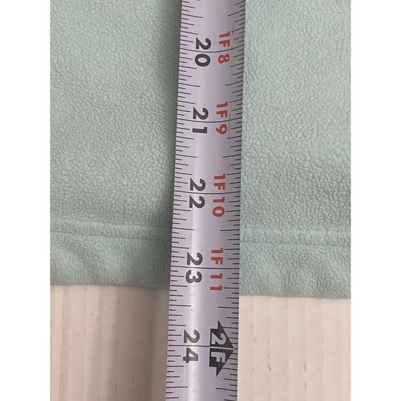 Eddie Bauer 365 Polartec windcutter fleece Vest womens sz L Blue Green Gray - Picture 10 of 12